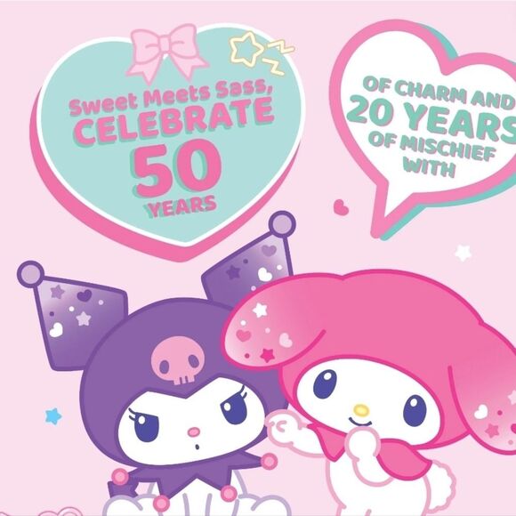 Wet-n-Wild My Melody 50th Anniversary Kuromi Hand Mirror - Picture 4 of 8